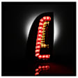 5085474 Driver and Passenger Side LED Tail Light, With bulb(s), Smoked Lens, Black Interior