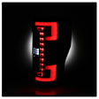 5085580 Driver and Passenger Side Halogen Tail Light, With bulb(s), Clear Lens, Black Interior