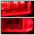 5085764 Driver and Passenger Side LED Tail Light, With bulb(s), Clear & Red Lens