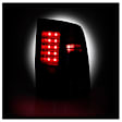 5085900 Driver and Passenger Side Incandescent Tail Light, With bulb(s), Clear Lens, Black Interior