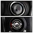 2013 GMC Sierra 3500 HD - Driver and Passenger Side Halogen Headlight, With bulb(s), Clear Lens, Black Interior, Signature Series