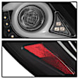 2017 Honda Civic - Driver and Passenger Side LED Tail Light, With bulb(s), Clear Lens, Black Interior