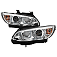 5086518 Driver and Passenger Side Halogen/LED Combo Headlight, With bulb(s), Clear Lens, Chrome Interior, Signature Series