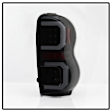 5086549 Driver and Passenger Side LED Tail Light, With bulb(s), Smoked Lens, Black Interior