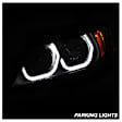2018 Chevrolet Impala - Driver and Passenger Side Halogen Headlight, With bulb(s), Clear Lens, Black Interior, Signature Series