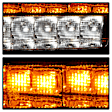 5086778 Bumper Light - Chrome, Direct Fit