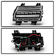 5086785 Bumper Light - Black, Direct Fit