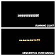 5086785 Bumper Light - Black, Direct Fit