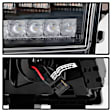 5086785 Bumper Light - Black, Direct Fit
