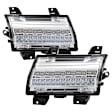 5086792 Bumper Light - Chrome, Direct Fit