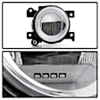 2021 Nissan Maxima - Front, Driver and Passenger Side Halogen Fog Light, With bulb(s)