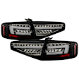 5087171 Driver and Passenger Side LED Tail Light, With bulb(s), Clear Lens, Black Interior
