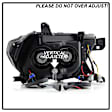 5087553 Driver and Passenger Side Halogen Headlight, With bulb(s), Smoked Lens, Black Interior, Signature Series