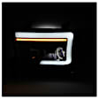 5087669 Driver and Passenger Side Halogen/LED Headlight, With bulb(s), Clear Lens, Black Interior, Platinum Series