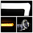 5087669 Driver and Passenger Side Halogen/LED Headlight, With bulb(s), Clear Lens, Black Interior, Platinum Series