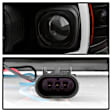 2005 Ford F-150 - Driver and Passenger Side Halogen/LED Headlight, With bulb(s), Clear Lens, Black Interior, Platinum Series