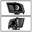 5088192 Driver and Passenger Side Halogen/LED Combo Headlight, With bulb(s), Clear Lens, Black Interior, Apex Series