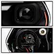 5088284 Driver and Passenger Side Halogen/LED Combo Headlight, With bulb(s), Clear Lens, Black Interior, Signature Series