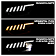 2014 Audi A4 - Driver and Passenger Side Halogen/LED Headlight, Without bulb(s), Xenon/HID Model Only; Not Compatible With Factory Halogen Model, Clear Lens, Black Interior, Apex Series