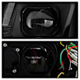 2014 Audi A4 - Driver and Passenger Side Halogen/LED Headlight, Without bulb(s), Xenon/HID Model Only; Not Compatible With Factory Halogen Model, Clear Lens, Black Interior, Apex Series
