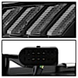 2014 Audi A4 - Driver and Passenger Side Halogen/LED Headlight, Without bulb(s), Xenon/HID Model Only; Not Compatible With Factory Halogen Model, Clear Lens, Black Interior, Apex Series