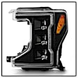 5088635 Driver and Passenger Side LED Headlight, With bulb(s), Clear Lens, Black Interior, Apex Series