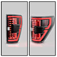 5088789 Driver and Passenger Side LED Tail Light, With bulb(s), Clear Lens