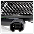 5089113 Driver and Passenger Side LED Tail Light, Without bulb(s), Clear Lens, Black Interior