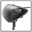 9023583 Driver and Passenger Side Halogen Headlight, Without bulb(s), Clear Lens, Black Interior, Xtune Series