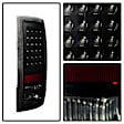 9025617 Driver and Passenger Side LED Tail Light, With bulb(s), Smoked Lens, Black Interior, xTune By Spyder LED