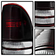 9028762 Driver and Passenger Side LED Tail Light, With bulb(s), Smoked Red Lens, Xtune Series