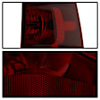 9030222 Driver and Passenger Side LED Tail Light, With bulb(s), Smoked Red Lens, Xtune Series