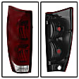 9030512 Driver and Passenger Side LED Tail Light, With bulb(s), Smoked Red Lens, Xtune Series