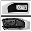 9031571 Front, Driver and Passenger Side Fog Light, With bulb(s), Factory Series
