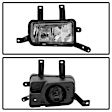 9031588 Front, Driver and Passenger Side Fog Light, With bulb(s), Factory Series