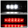 9032882 Smoked Lens, Chrome Interior Third Brake Light, xTune By Spyder LED