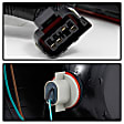 2012 Chevrolet Silverado 1500 - Driver and Passenger Side LED Tail Light, With bulb(s), Dark Red & Smoked Lens, Xtune Series