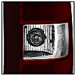 2012 Chevrolet Silverado 1500 - Driver and Passenger Side LED Tail Light, With bulb(s), Dark Red & Smoked Lens, Xtune Series