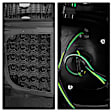 9033933 Driver and Passenger Side LED Tail Light, With bulb(s), Smoked Lens, Black Interior, Xtune Series