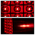 9036552 Driver and Passenger Side LED Tail Light, With bulb(s), Smoked Lens, Black Interior, Xtune Series