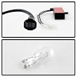 9036552 Driver and Passenger Side LED Tail Light, With bulb(s), Smoked Lens, Black Interior, Xtune Series