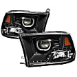 9036729 Driver and Passenger Side Halogen Headlight, With bulb(s), Clear Lens, Black Interior, Xtune Series