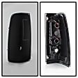 9038471 Driver and Passenger Side LED Tail Light, With bulb(s), Smoked Lens, Black Interior, xTune Version 2 Series