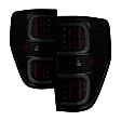 2012 Ford F-150 - Driver and Passenger Side LED Tail Light, With bulb(s), Smoked Lens, Black Interior, Xtune Series
