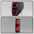2012 Ford F-150 - Driver and Passenger Side LED Tail Light, With bulb(s), Smoked Lens, Black Interior, Xtune Series