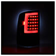 9038518 Driver and Passenger Side LED Tail Light, With bulb(s), Smoked Lens, Black Interior, Xtune Series