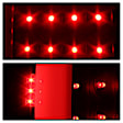 9038518 Driver and Passenger Side LED Tail Light, With bulb(s), Smoked Lens, Black Interior, Xtune Series