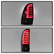 9038556 Driver and Passenger Side LED Tail Light, With bulb(s), Smoked Lens, Black Interior, xTune By Spyder LED