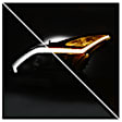 2012 Infiniti G37 - Driver and Passenger Side Halogen Headlight, With bulb(s), ; With Sequential Turn Signal; HID Models Only; Not For Use With  And Models With AFS, Clear Lens, Black Interior, Coupe, Xtune Series