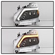 2012 Infiniti G37 - Driver and Passenger Side Halogen Headlight, With bulb(s), ; With Sequential Turn Signal; HID Models Only; Not For Use With  And Models With AFS, Clear Lens, Black Interior, Coupe, Xtune Series